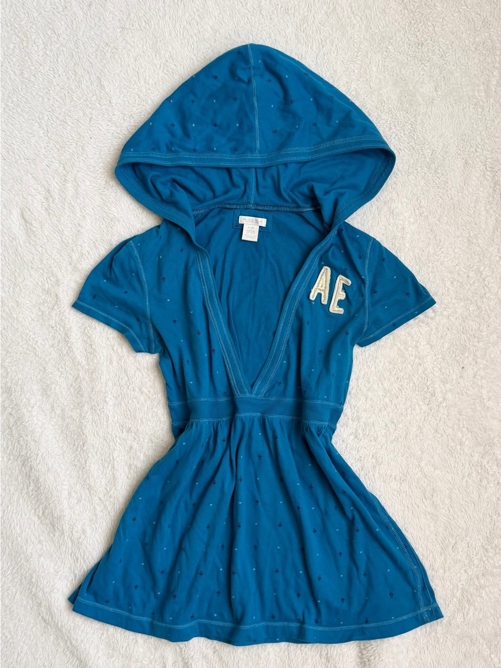 Insane rare early 2000s American Eagle babydoll hoodie top